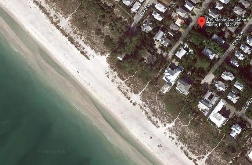 Casa Posada - So Close You Can Hear The Waves Historic Beach Cottage W Beach Gear Anna Maria Exterior foto